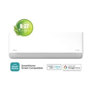 Aire Acondicionado 4859Kcal/h BREELELESS MIDEA INVERTER SMART Frio/Calor -Comando por voz- Efic A- Ref R-32